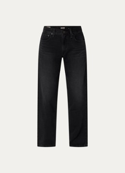 Levi's Dames High waist straight leg jeans met gekleurde wassing in de kleur Zwart