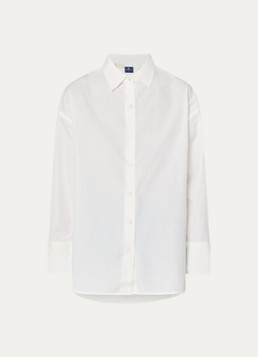 Levi's Dames Core blouse met kraag in de kleur Gebroken wit