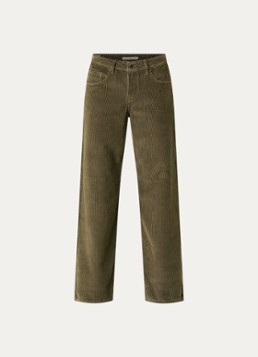 Levi's Dames Low waist loose fit chino van corduroy in de kleur Bruin