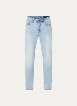 Armani Heren Slim fit jeans met steekzakken in de kleur Lichtblauw