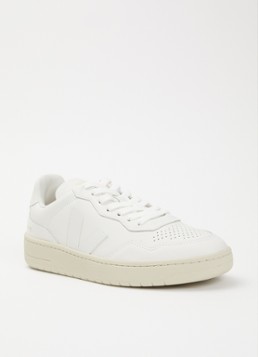 Veja Dames V-90 sneaker van leer in de kleur Wit, maat: 39