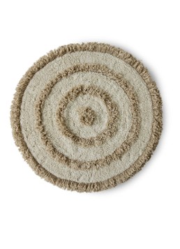 HKliving Badmat ø80 cm Khaki - Deal