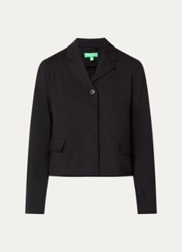 Benetton Dames Jack met klepzakken in de kleur Zwart