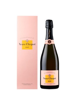 Veuve Clicquot Champagne Brut Rosé in geschenkverpakking 750 ml - Deal