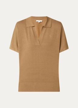 Expresso Dames Polo met stretch in de kleur Wit