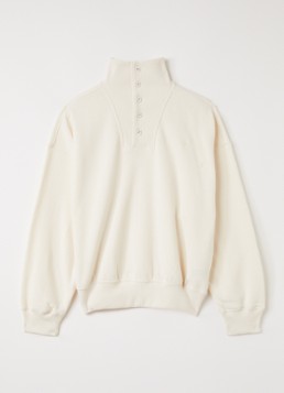 Ralph Lauren Meisjes Trui met logoborduring in de kleur Gebroken wit, maat: XL=164