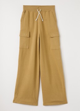 Ralph Lauren Meisjes Joggingbroek met klepzakken in de kleur Camel, maat: S=128