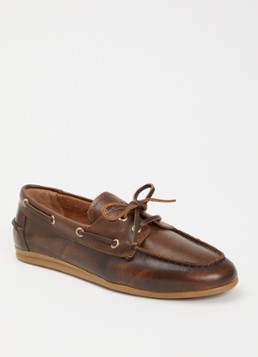 Toral Dames Nahua bootschoen van leer in de kleur Donkerbruin, maat: 41