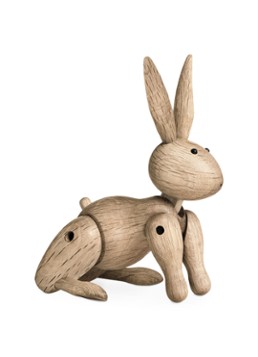 Kay Bojesen Rabbit ornament 16 cm Lichtbruin - Deal