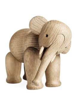 Kay Bojesen Elephant Small ornament 12,5 cm Zand - Deal