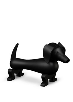 Kay Bojesen Dog Small ornament 11 cm Zwart - Deal