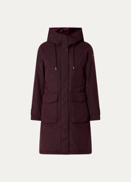 Creenstone Dames Svea gewatteerde parka met klepazkken in de kleur Zwart, maat: 36