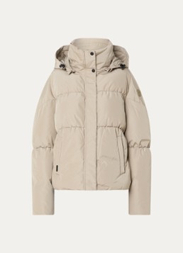 Airforce Dames Maya puffer jack met steekzakken in de kleur Creme, maat: S