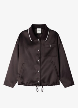 Sandro Dames Jack met polokraag in de kleur Bruin
