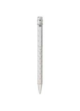 Cartier Santos de Cartier balpen met palladium finish CROP000059 Zilver