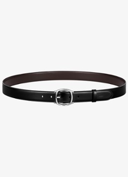 Cartier Heren Drive de Cartier riem van leer CRL5000606 in de kleur Donkerbruin