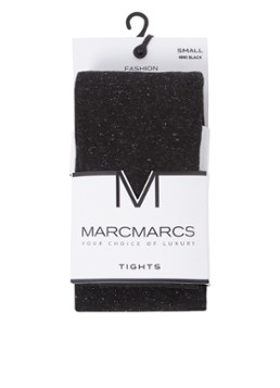 MarcMarcs Dames Festa maillot met lurex in de kleur Zwart, maat: XL