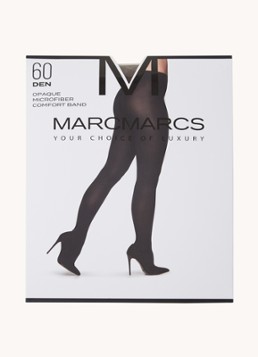 MarcMarcs Dames Panty in 60 denier in de kleur Bruin, maat: L