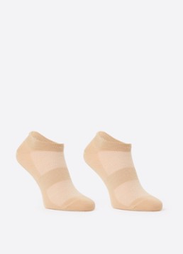 MarcMarcs Dames Sneakersokken in 2-pack in de kleur Camel, maat: 35038