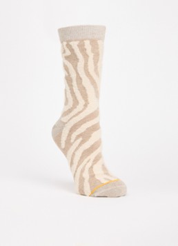 MarcMarcs Dames Teresa sokken in katoenblend met lurex in de kleur Beige, maat: 39-42
