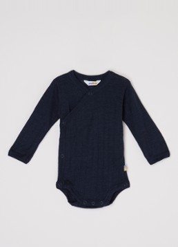 Joha Meisjes Romper in zijdeblend in de kleur Donkerblauw, maat: 74