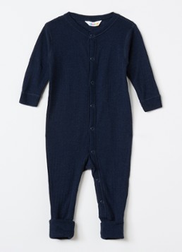 Joha Meisjes Babypak van merino wol in de kleur Donkerblauw, maat: 74