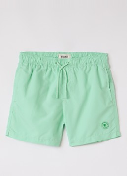 Shiwi Jongens Milo zwemshorts met steekzakken in de kleur Groen, maat: 110/116