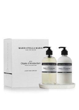 Marie-Stella-Maris Objets d'Amsterdam handzeep en handlotion - verzorgingsset Transparant Set Verzorging - Deal