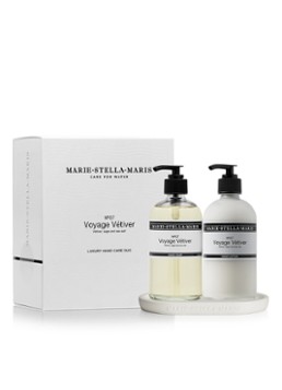Marie-Stella-Maris Voyage Vétiver handzeep en handlotion - verzorgingsset Transparant Set Cadeausets - Deal