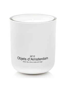 Marie-Stella-Maris Objets d'Amsterdam geurkaars 300 gram Wit - Deal