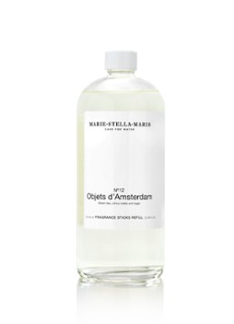 Marie-Stella-Maris No. 12 Objets d'Amsterdam Fragrance Sticks - geurstokjes navulling 750 ml Transparant - Deal