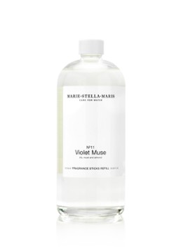 Marie-Stella-Maris No. 11 Violet Muse Fragrance Sticks - geurstokjes navulling 750 ml Transparant - Deal