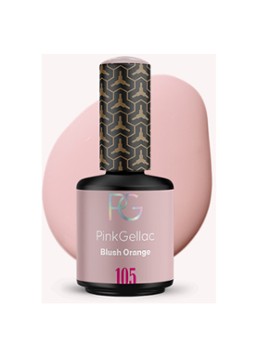 Pink Gellac 105 Blush Orange - gel nagellak 105 Blush Orange 1 MAAT Make-up