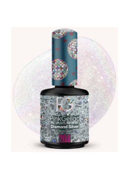Pink Gellac 204 Diamond Silver - nagellak 204 Diamond Silver 1 MAAT Make-up - Deal