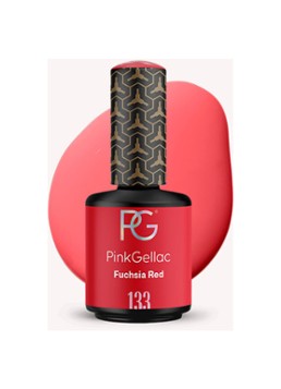 Pink Gellac 133 Fuchsia Red - gel nagellak 133 Fuchsia Red 1 MAAT Make-up - Deal