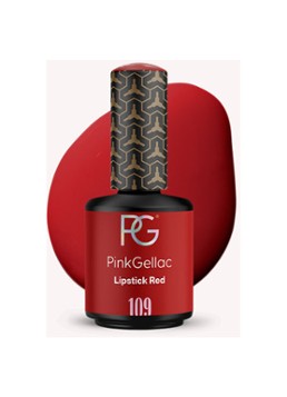 Pink Gellac 109 Lipstick Red - gel nagellak 109 Lipstick Red 1 MAAT Make-up - Deal