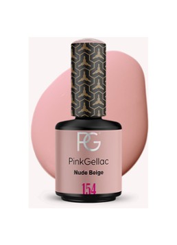 Pink Gellac 154 Nude Beige - gel nagellak 154 Nude Beige 1 MAAT Make-up - Deal
