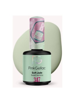 Pink Gellac 347 Soft Jade - gel nagellak 347 Soft Jade 1 MAAT Make-up - Deal