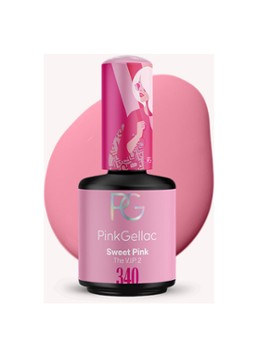 Pink Gellac 340 Sweet Pink - gel nagellak 340 Sweet Pink 1 MAAT Make-up - Deal
