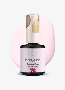 Pink Gellac 398 Sakura Pink - gel nagellak 398 Sakura Pink 15 Make-up - Deal