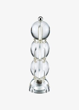 Addison Ross Bobbin peper- en zoutmolen 24 cm Transparant - Deal