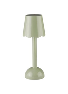 Addison Ross Scallop LED tafellamp 28 cm Groen