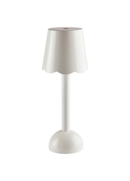 Addison Ross Scallop LED tafellamp 28 cm Wit - Deal