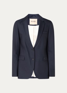 Mos Mosh Dames MMMary Night blazer met klepzakken in de kleur Donkerblauw
