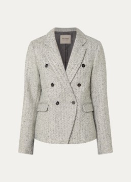 Mos Mosh Dames Belize blazer met klepzakken in de kleur Grijs