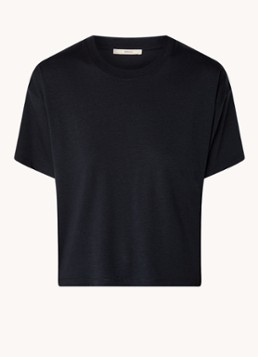 Sessùn Dames Too T-shirt in de kleur Zwart