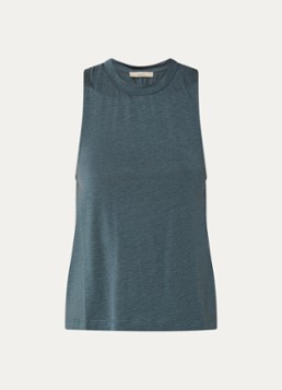 Sessùn Dames Diven top met rugdecolleté in de kleur Petrol