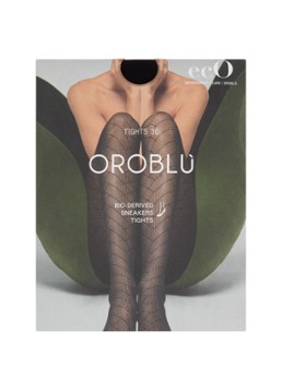 Oroblu Dames Sneakers Spirit panty in 30 denier in de kleur Zwart, maat: S/M