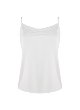 Oroblu Dames Perfect Line cami top van modal in de kleur Ivoor, maat: L