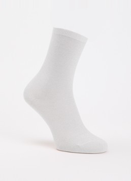 Oroblu Dames Sokken met lurex in de kleur Zilver, maat: One Size